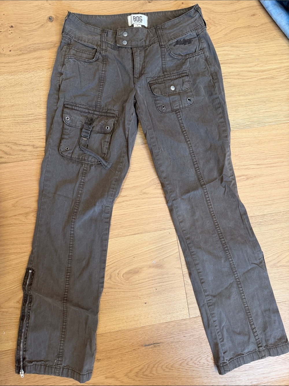 BDG Brown Cargo-Style Women's Jeans